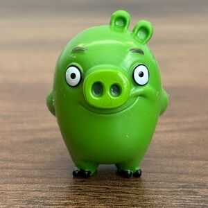 ANGRY BIRDS 2016 GREEN PIG Collectible Toy Figure Rovio Spin Master Cake Topper